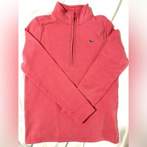 💙 worn once!  Vineyard Vines 1/4 zip!  EUC.  Very soft and comfy